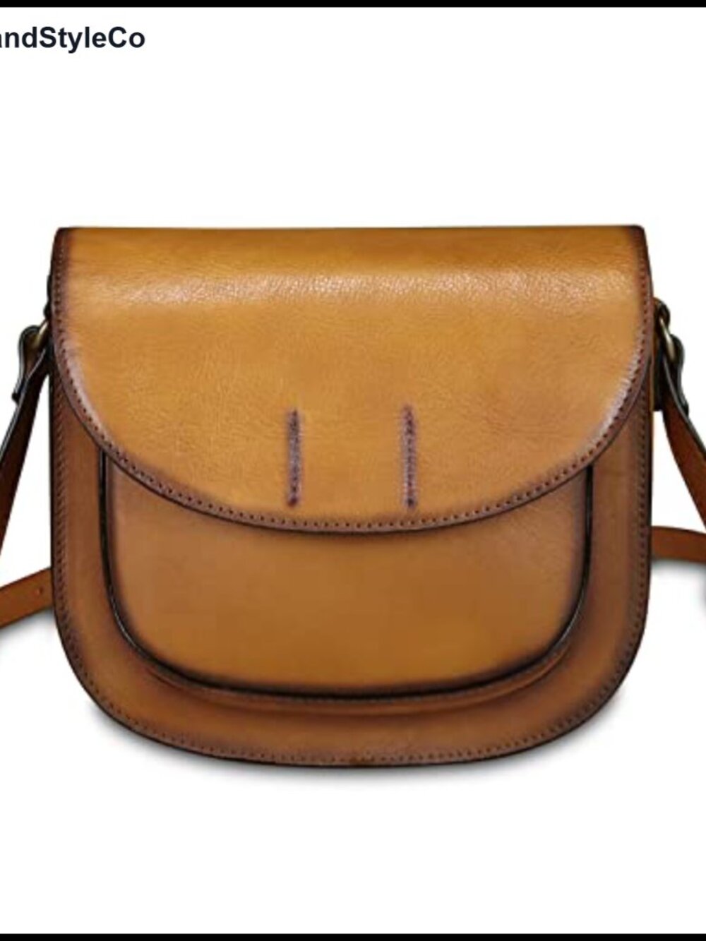 Genuine Leather Satchel Crossbody Bag Handmade Designer Purse